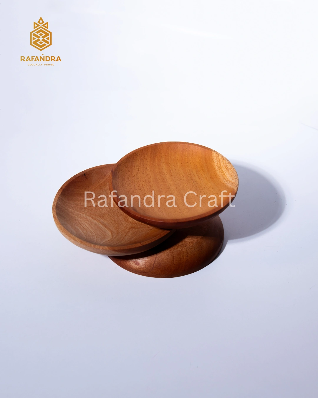 Rafandra Mahogany Wooden Plate (MK-PR3)