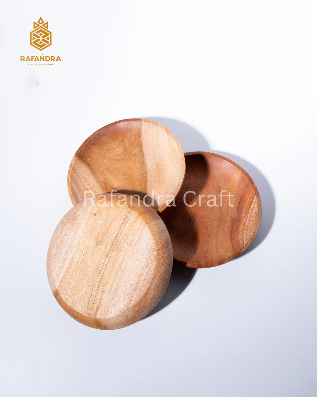 Rafandra Mahogany Flat Plate 20 cm (MK-PR1)