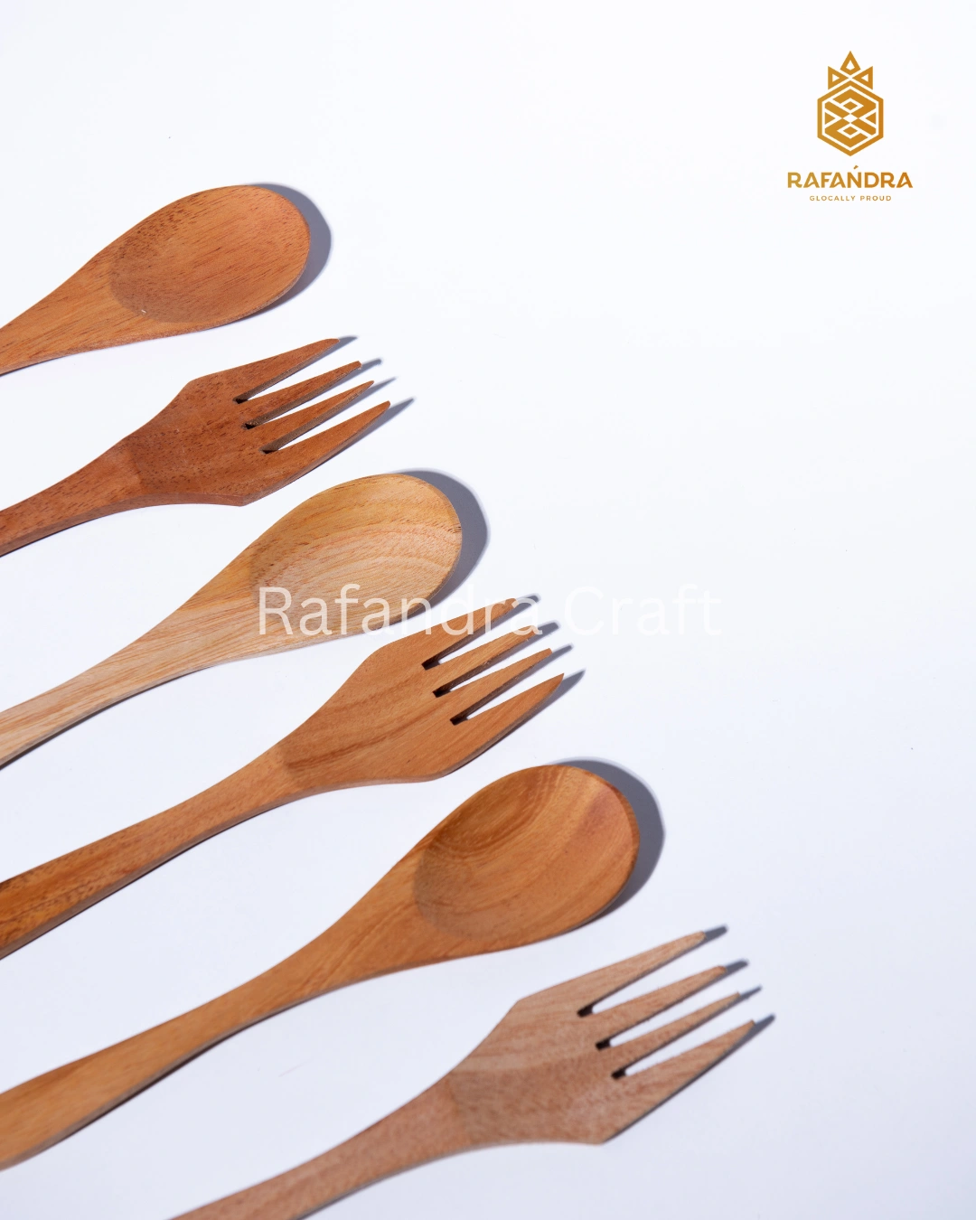 Rafandra Mahogany Wooden Spoon Set (MK-SG3)