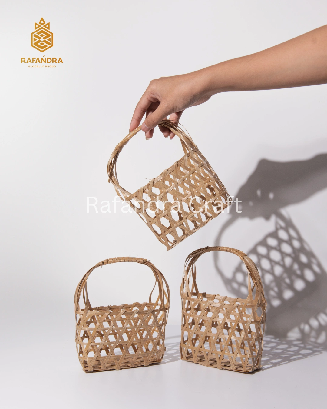 Rafandra Bamboo Basket Bag (PK-KM8)