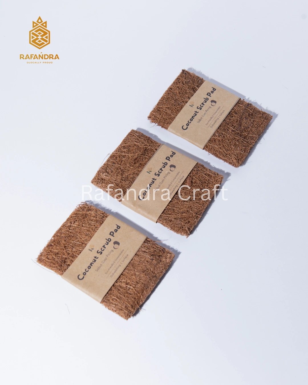 Rafandra Sponge Coconut Coir Pad Rectangular (BR-SK8)