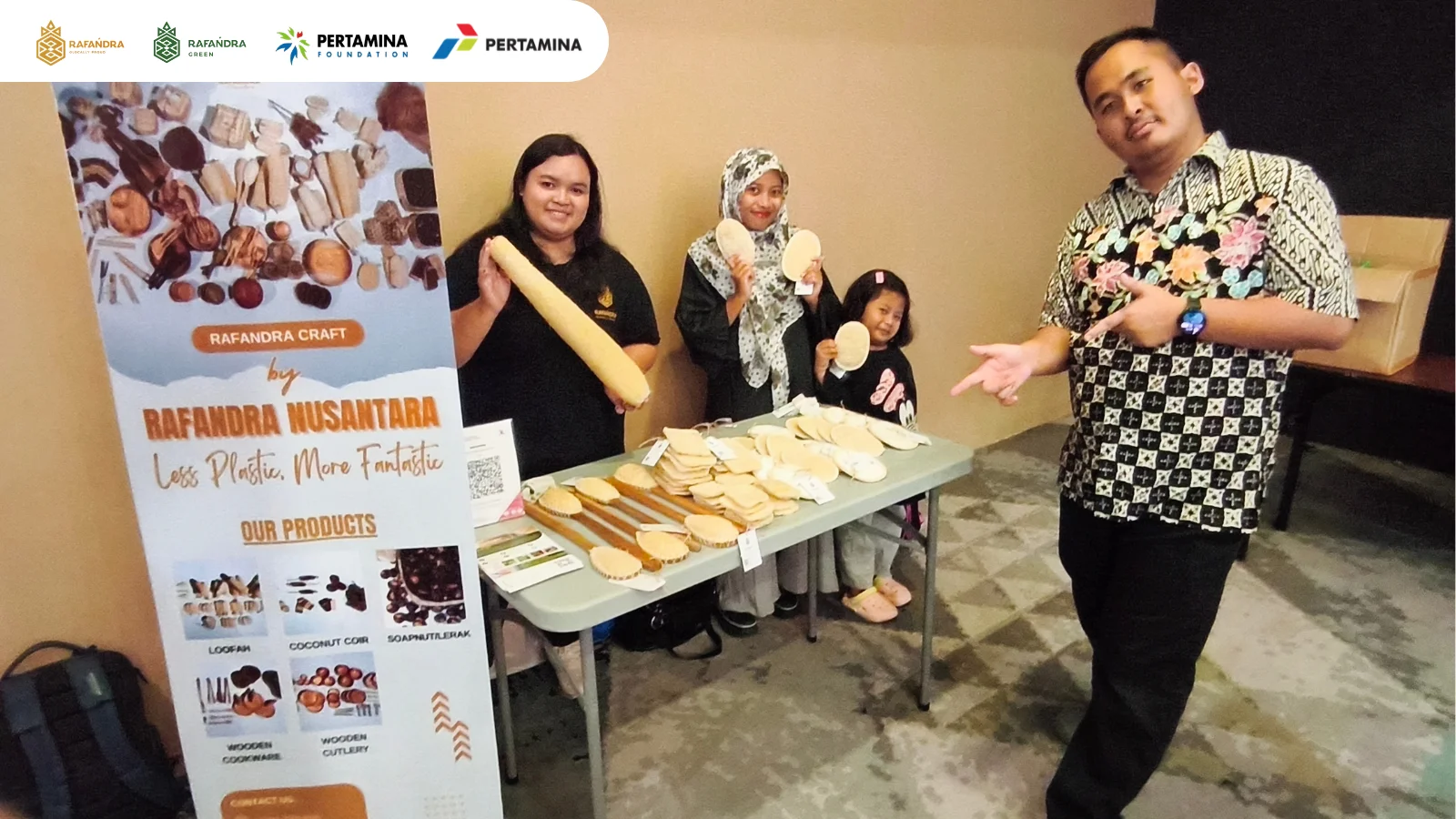 PT Rafandra Eternal Nusantara Showcases Sustainable Products at Expo Held at Hotel Fortuna Grande Jember